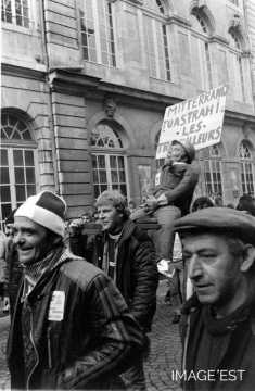 Manifestations de sidérurgistes (Nancy)